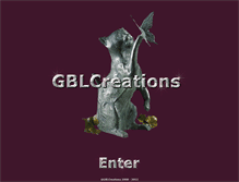 Tablet Screenshot of gblcreations.com